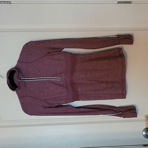 Lululemon long sleeved runners top (Size 4)